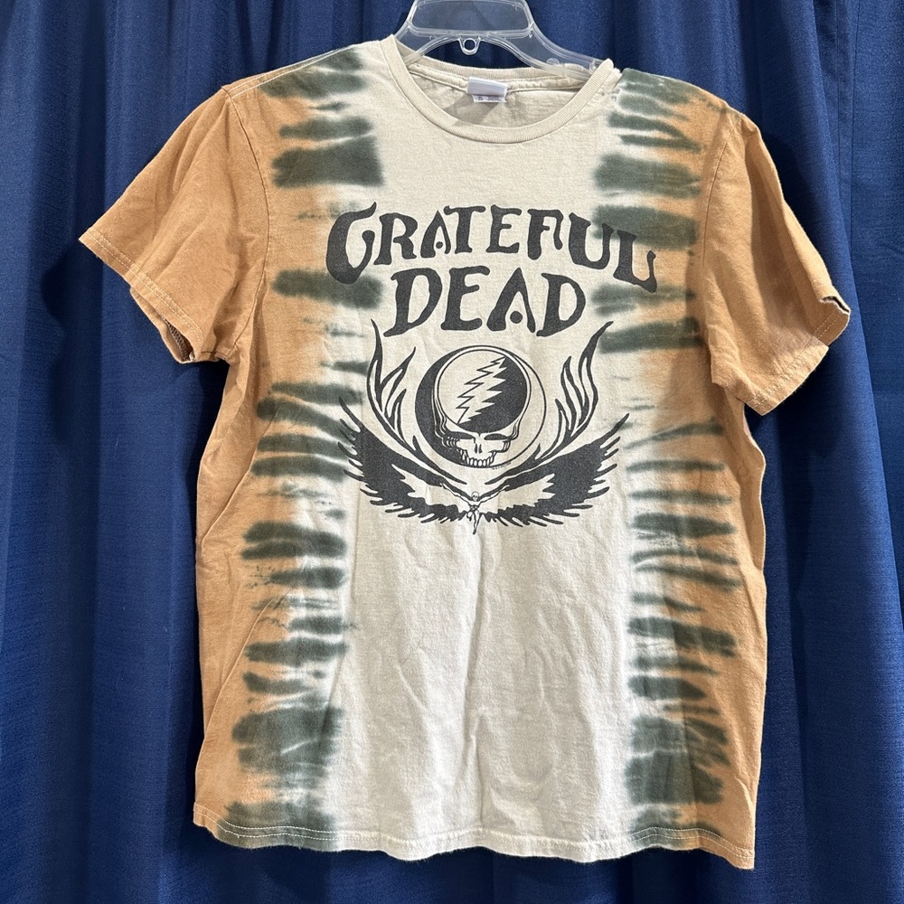 Y2K Junk Food Grateful Dead Skull Tie Dye T-Shirt